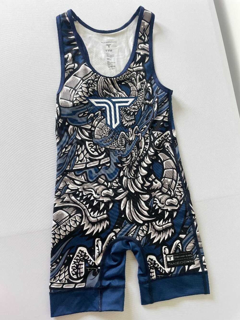 Takedown Iron Dragon Singlet (Youth M)
